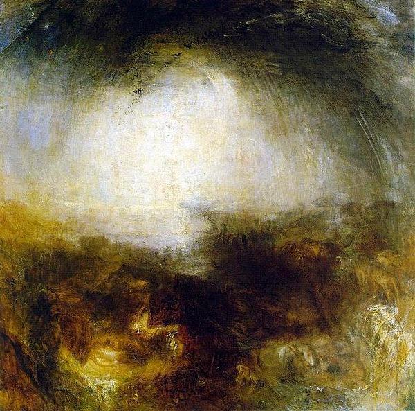 Joseph Mallord William Turner Shade and Darkness oil painting picture